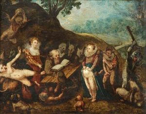 The Temptation Of Saint Anthony by Pieter Huys
