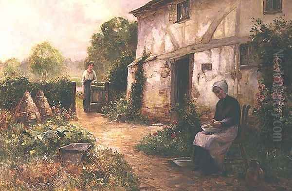 Peeling Potatoes - view 1