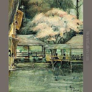 Cherry Blossoms by Helen Hyde