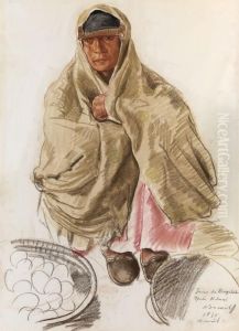 Hala Kaduri, A Baghdadi Jew by Alexander Evgenievich Yakovlev