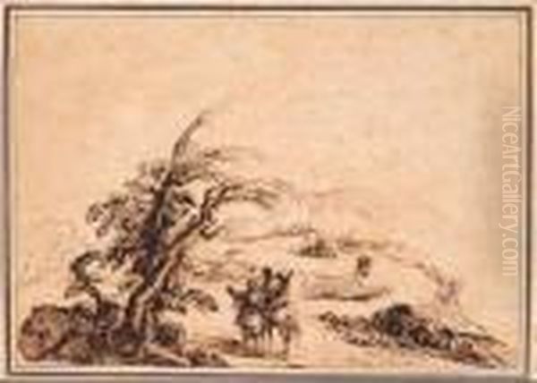 Paesaggio Con Figure - view 1