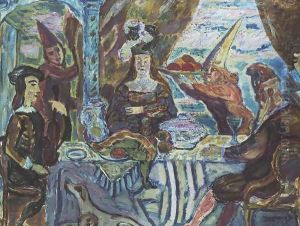 Feast I by Zygmunt Waliszewski