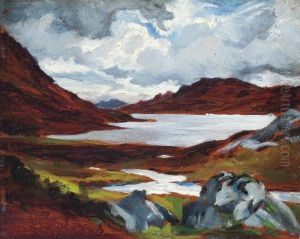 Highland Loch by James Dickson Innes