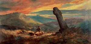 Cross at Chagford by William Widgery