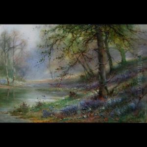 Woodland Pool by Thomas Tayler Ireland