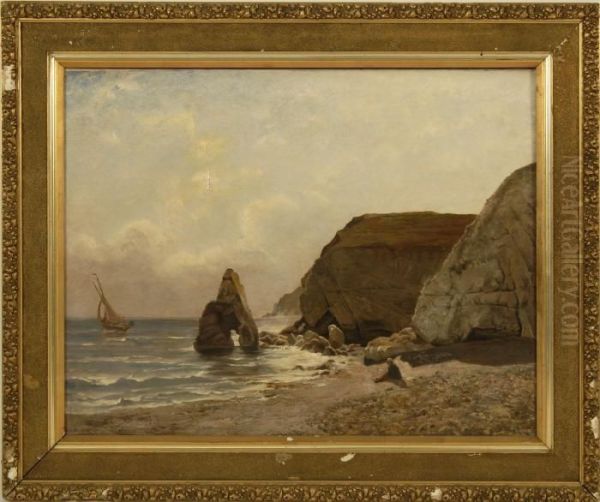 Seascape With Rocky Shore. - view 1