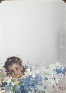 Bambina Tra I Fiori by Irolli Vincenzo