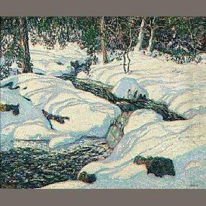 Sun-dappled Stream In Winter Sun-dappled Stream In Winter
