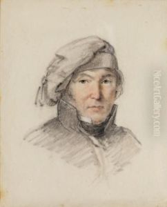 Portrait D'homme Au Beret Portrait D'homme Au Beret