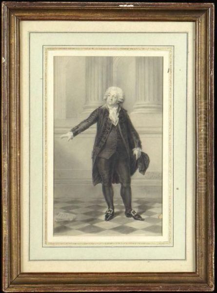 Portrait D'honore-gabriel Riqueti, Comte De Mirabeau, D'apres Joseph Boze - view 1