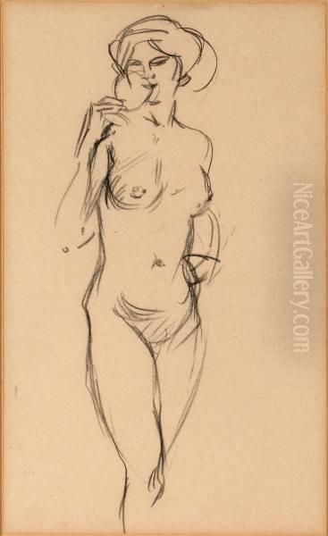 Staand Naakt, Studie - view 1