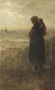 Awaiting The Fleet by Jozef Israels