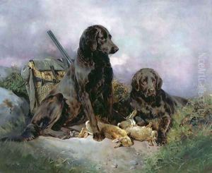 After the Shoot, 1895 by William Woodhouse