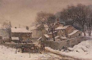 Heysham in Winter by William Woodhouse