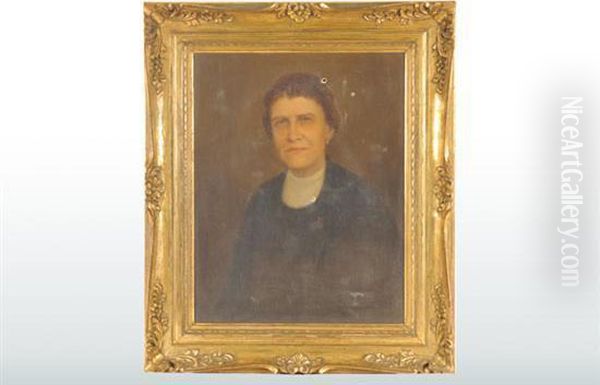 Retrato De Luz Mayora Y Carpio, Esposa De Don Justo Sierra - view 1