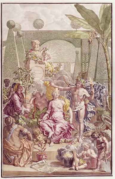Frontispiece of Hortus Cliffortianus by Carl Linnaeus (1707-78) - view 1