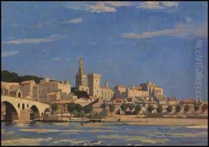 Avignon, From The Rhone by Richard Jack