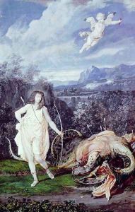 Louis XIV (1638-1715) as Apollo, Slayer of Python by Joseph Werner