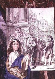 Self Portrait, 1662 by Joseph Werner