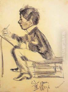 Self-Portrait by Witold Wojtkiewicz