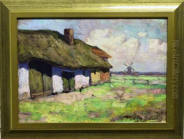 Vakwerkhoeve En Windmolen Te Helchteren - view 1