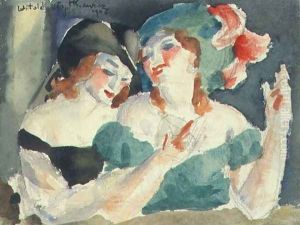 In the Loge by Witold Wojtkiewicz