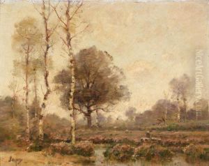 Paysage. by Louis-Aime Japy