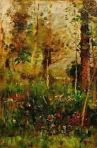Sous-bois. by Louis-Aime Japy
