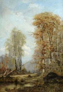 Personnages Dans Les Sous-bois