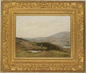 Walking In The Hills by Louis-Aime Japy