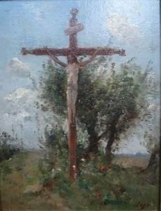 Christ En Croix by Louis-Aime Japy