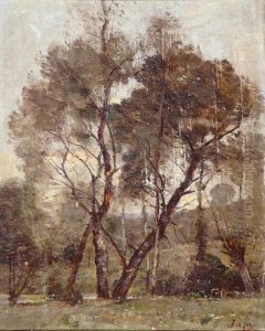 Les Bouleaux
Bord De Ruisseau by Louis-Aime Japy
