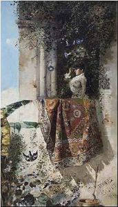 Mujer Mirando Al Horizonte by Jose Maria Jardines