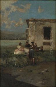 Majos En Casa De Campo by Jose Maria Jardines
