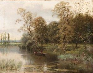 Boating On A Tranquil Lake