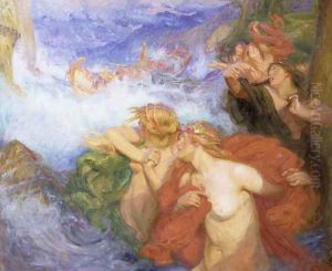 The Sirens by Charles William Wyllie