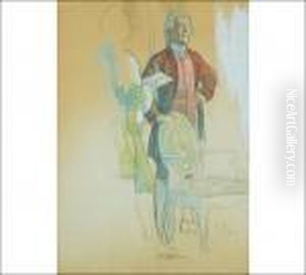 Man In Rococo Costume - view 1