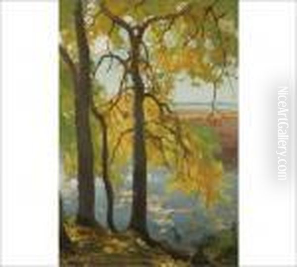 Sign. 1906, 65x46, Stamped By Stenmanskonstsalong No. 1913 - view 1