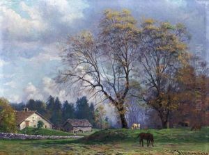 Jura. La Joux-perret. 1910. by Edouard Jeanmaire
