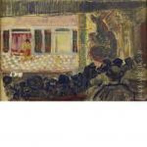 At The Theatre by Marcel Jefferys