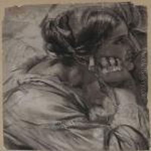 Woman In Profile, Presumably The Artist's Self Portrait