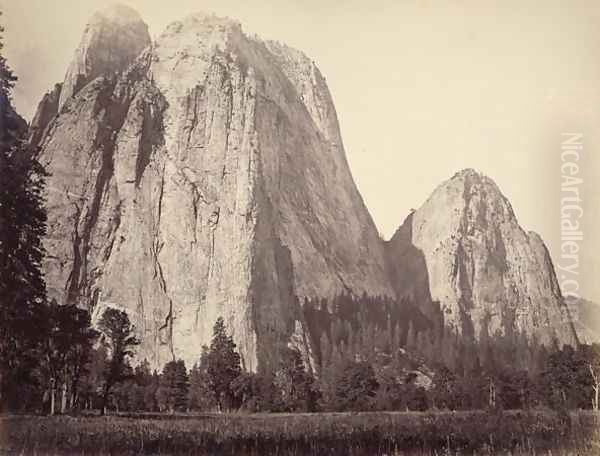 Cathedral Rock, Yosemite National Park, USA, 1861-75 - view 1