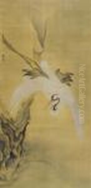 A Crane At A Cliff - view 1