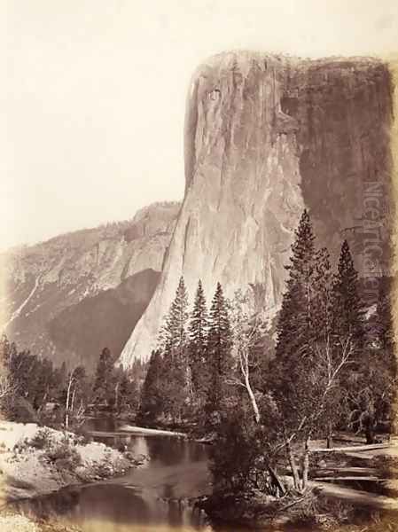 El Capitan, Yosemite National Park, USA, 1861-75 - view 1