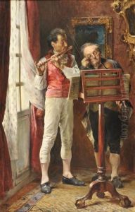 "ensayo De Duo Para Violin Y Flauta"