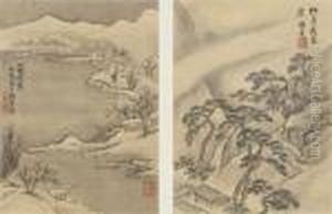 Landscapes In Ancient Style by Yang Jin