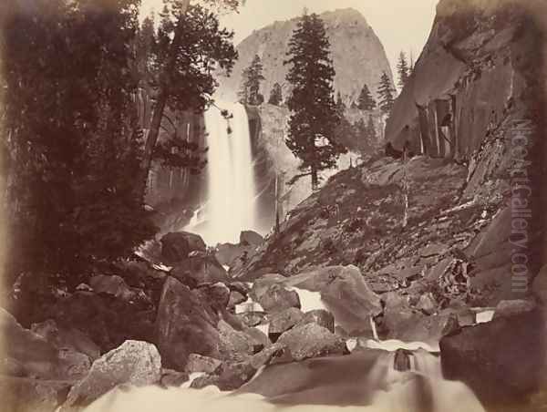 Privy at Vernal Face, Yosemite, USA, 1861-75 - view 1