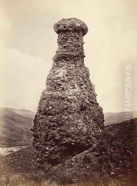 The Devils War Club, North Pacific Railroad, USA, 1873 - view 1