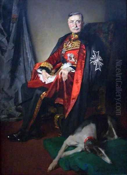 Portrait of Comte della Faille de Leverghem - view 1