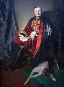 Portrait of Comte della Faille de Leverghem by Charles Joseph Watelet